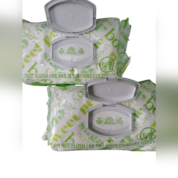 Lot of 2 Amazon Elements Baby Wipes Fresh Scent Total 180 Wipes Exp 07/2026 New - Picture 5 of 7